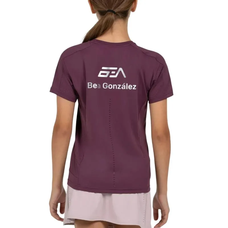 Bullpadel Bea Gonzalez 26I Plum Junior T-Shirt
