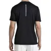 Camiseta preta Bullpadel Cabore