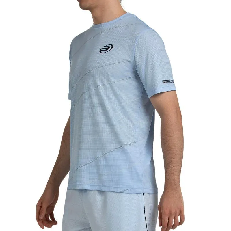 Camiseta Bullpadel Casinas Azul Glaciar