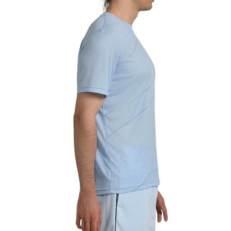 Camiseta Bullpadel Casinas Azul Glaciar