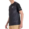 Camiseta preta Bullpadel Castil