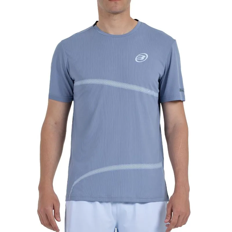 Camiseta Bullpadel Cheles Azul Sombra