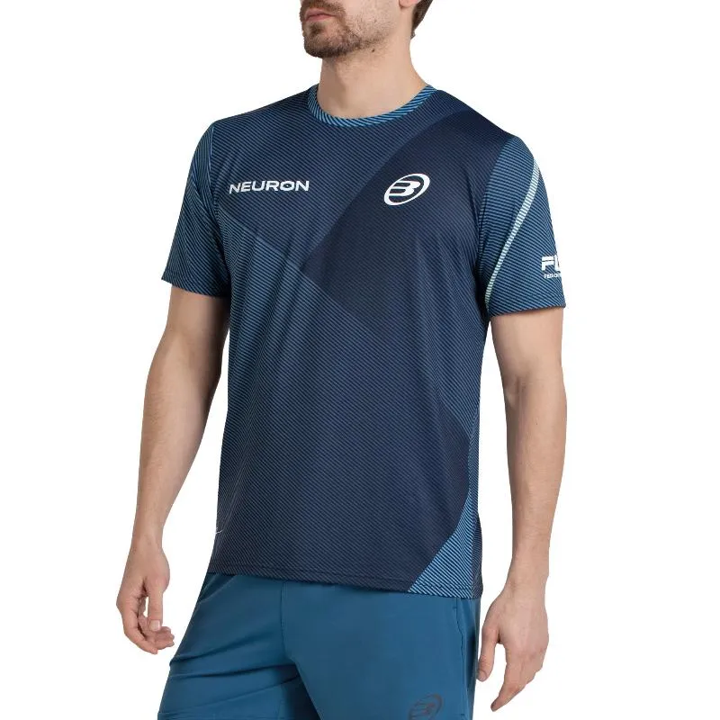 Camiseta Bullpadel Chingotto 26I Azul Atomico