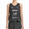 Camiseta Bullpadel Claudia Fernandez Premier Padel Finals veste preto