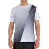 Camiseta branca Bullpadel Cumbre