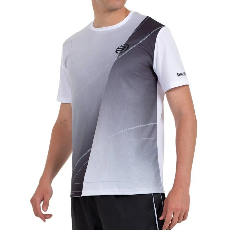 Camiseta branca Bullpadel Cumbre