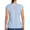 Camiseta Bullpadel Delfi Brea 25I Azul Céu