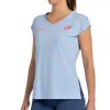 Camiseta Bullpadel Delfi Brea 25I Azul Céu