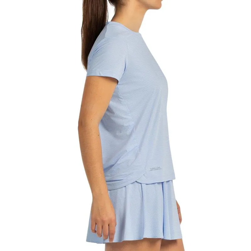 Camiseta Bullpadel Delfi Brea Chamuy Azul Céu