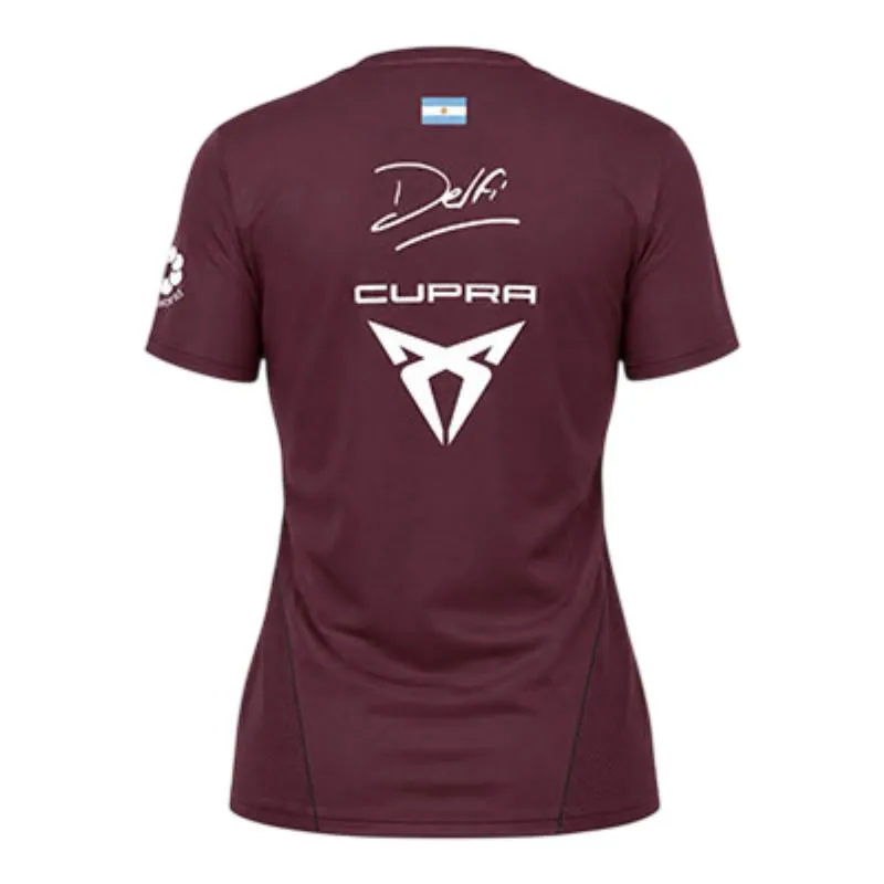 Camiseta Bullpadel Delfi Brea Omur 26I Ciruela