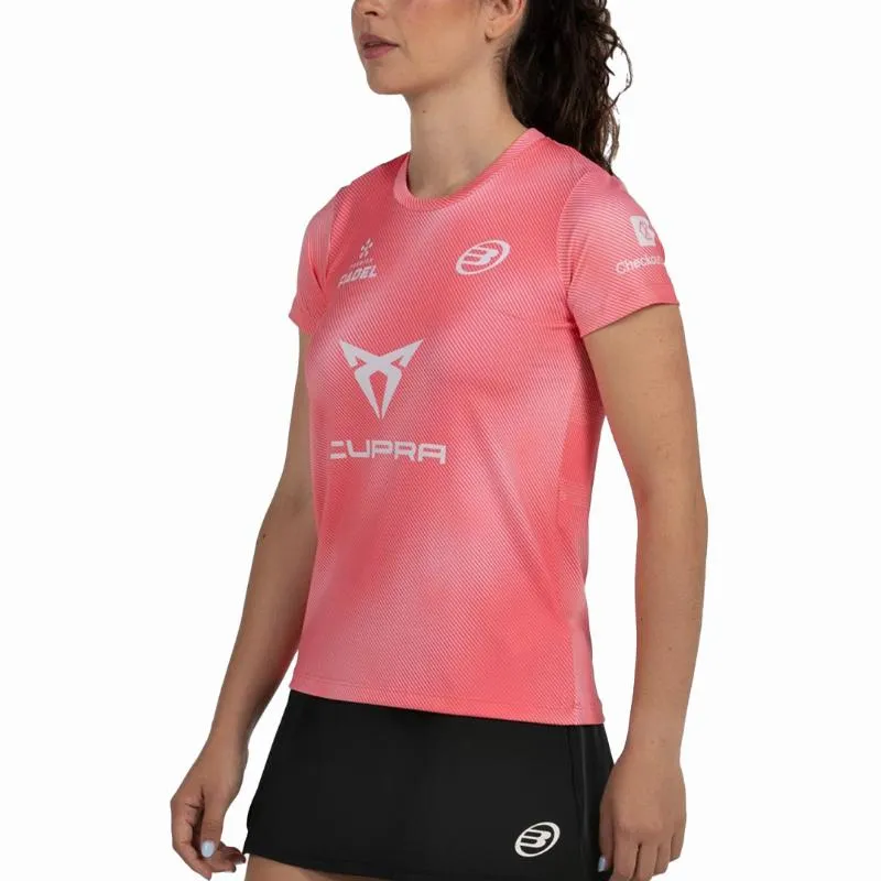 Camiseta de goma de mascar Bullpadel Delfi Brea Premier Padel Dan