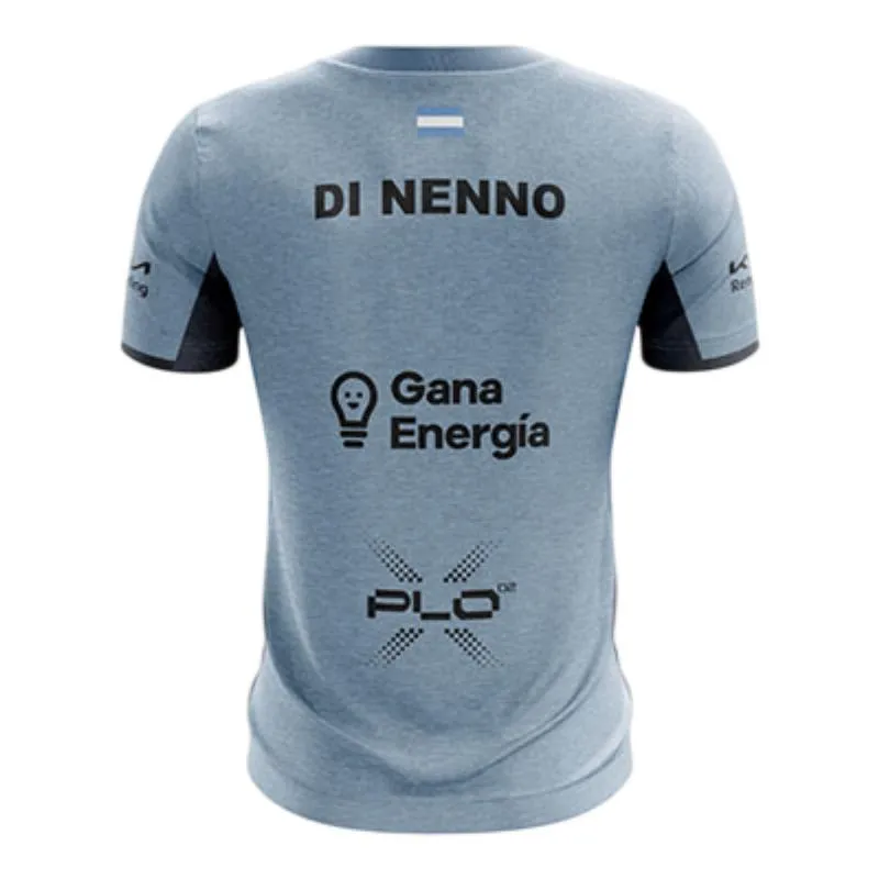 Camiseta Bullpadel Di Nenno Mensa 26I Azul Acero Vigore