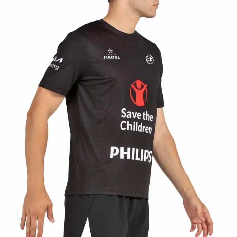 Camiseta Bullpadel Di Nenno Mofero Premier Padel Preta