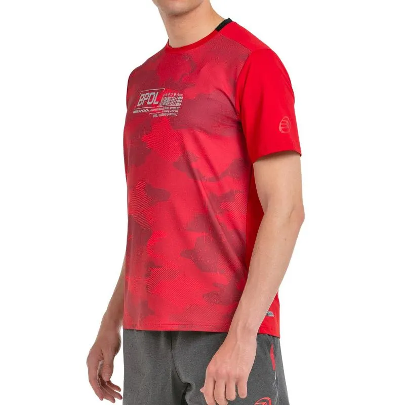 Camiseta Bullpadel Esgos Cherry