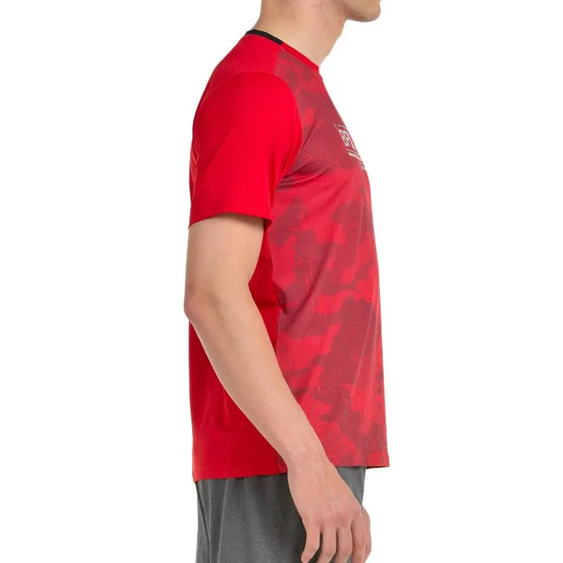 Camiseta Bullpadel Esgos Cherry