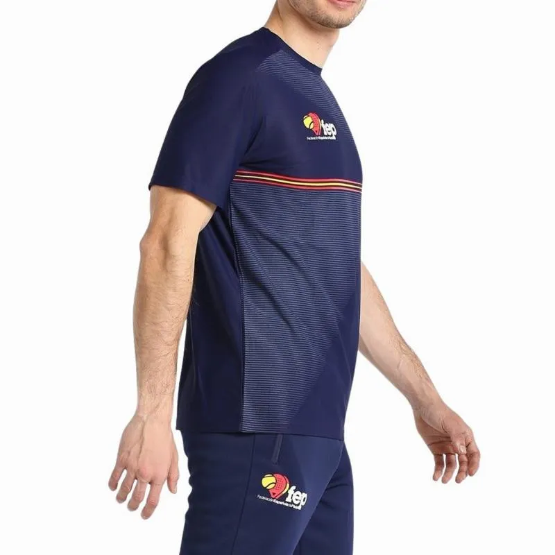 Camiseta Bullpadel FEP Fang Azul Marino