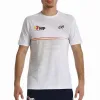 Camiseta branca Bullpadel FEP Fang