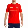 Camiseta Vermelha Bullpadel FEP Fang