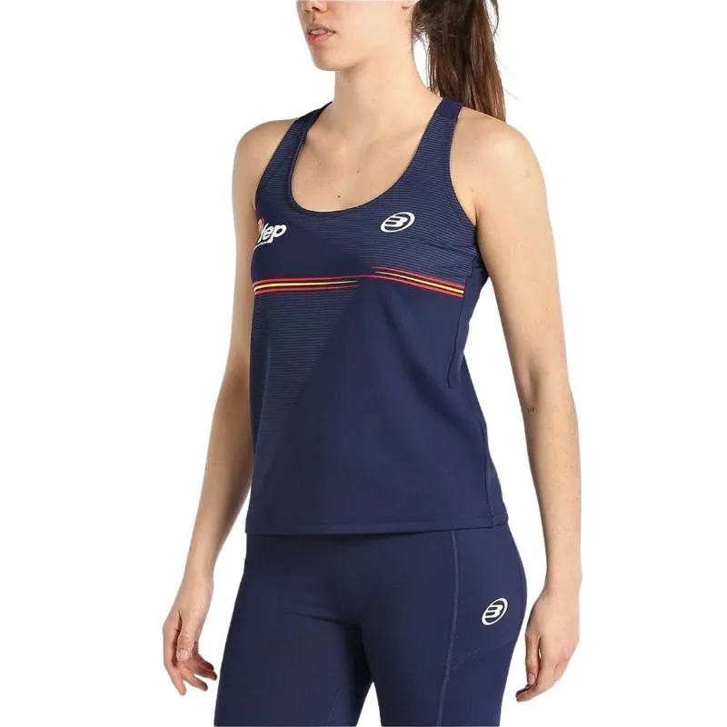 Camiseta Bullpadel FEP Funi Azul Marino