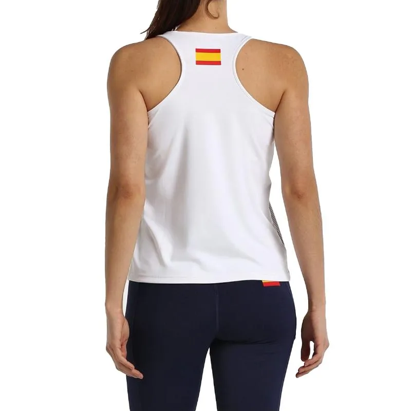 Camiseta Bullpadel FEP Funi Blanco