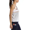 Camiseta branca Bullpadel FEP Funi