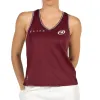 Camiseta Bullpadel Gemma Triay 25I Vinho Borgonha