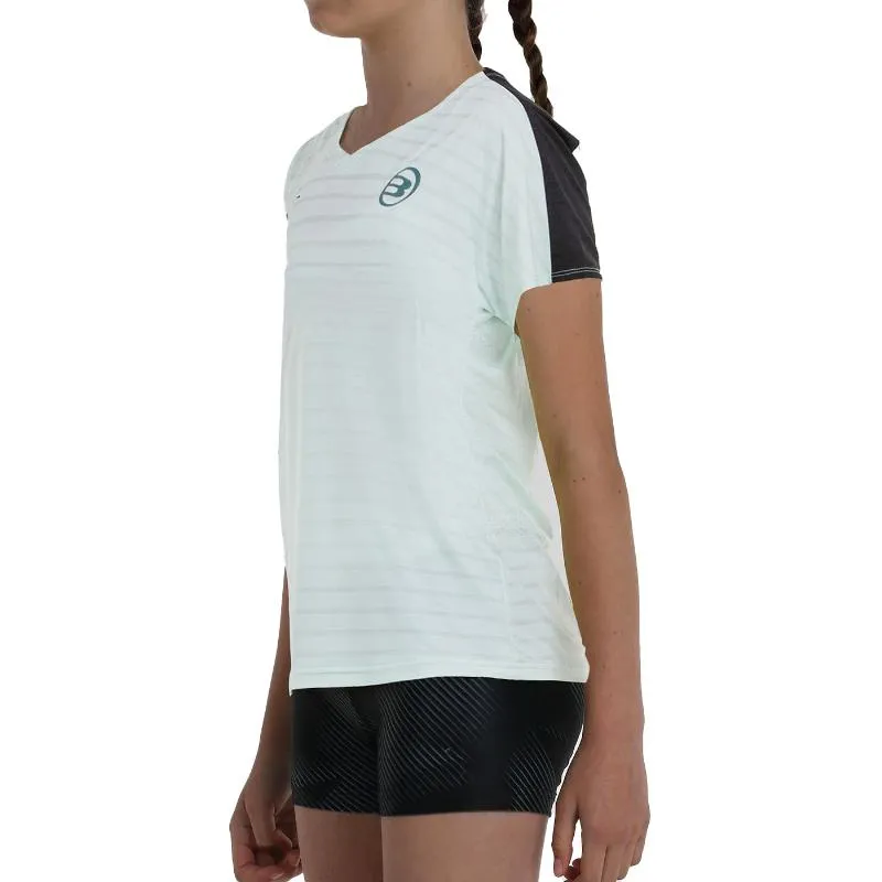 Camiseta Júnior Bullpadel Gemma Triay 25V Water Green