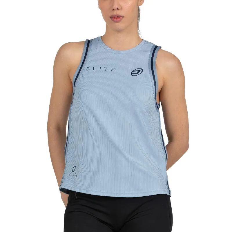 Camiseta Bullpadel Gemma Triay 26V Steel Blue