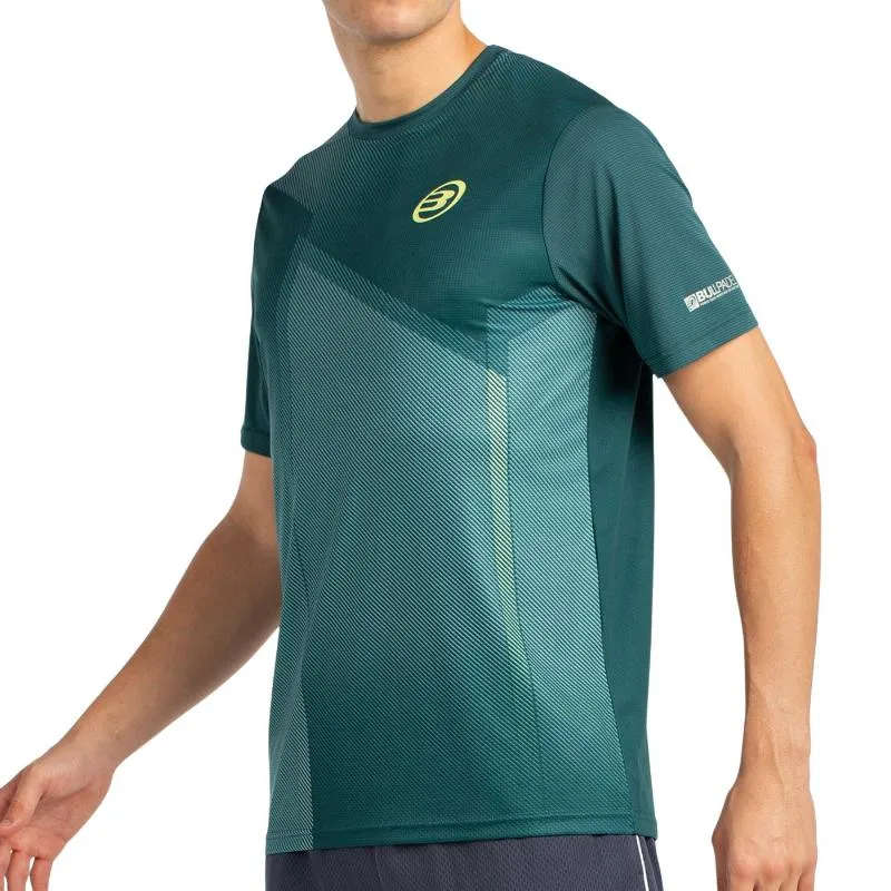 Camiseta Bullpadel Lagar Verde Escuro