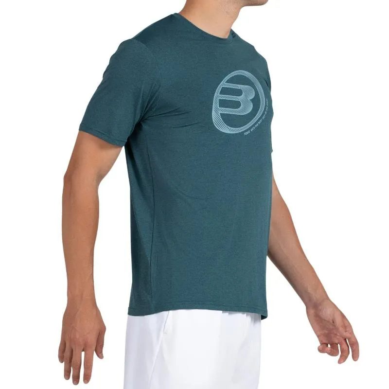 Camiseta Bullpadel Lande Dark Green Vigore