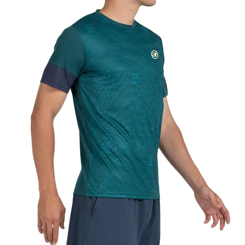 Camiseta Bullpadel Leido Verde Escuro
