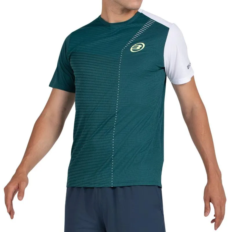 Camiseta Bullpadel Llico Verde Escuro