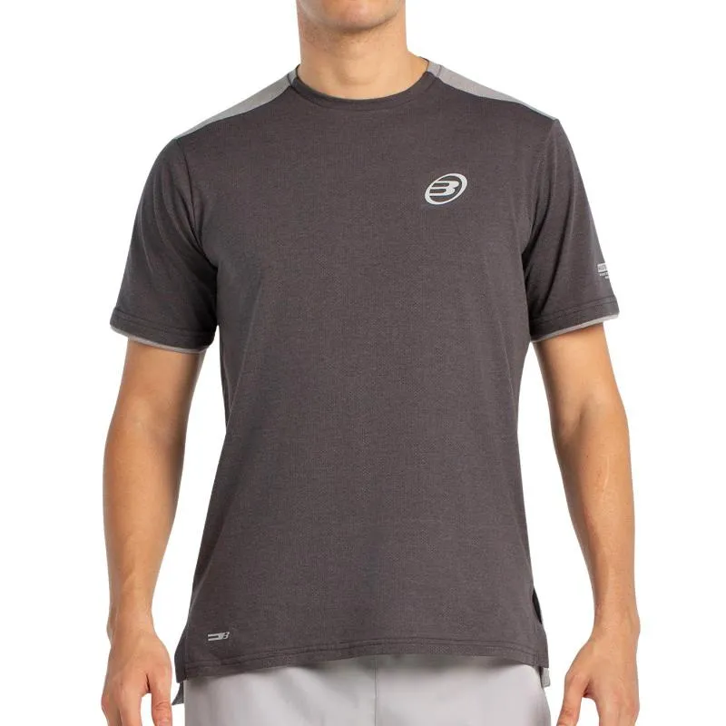 Camiseta Bullpadel Marsic Negro Vigore