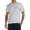 Camiseta Bullpadel Mitad Blanco