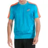 Camiseta meia turquesa bullpadel