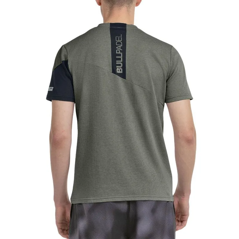 Camiseta Bullpadel Montia Kaki