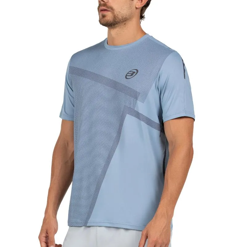 Camiseta Bullpadel Mosal Azul Acero