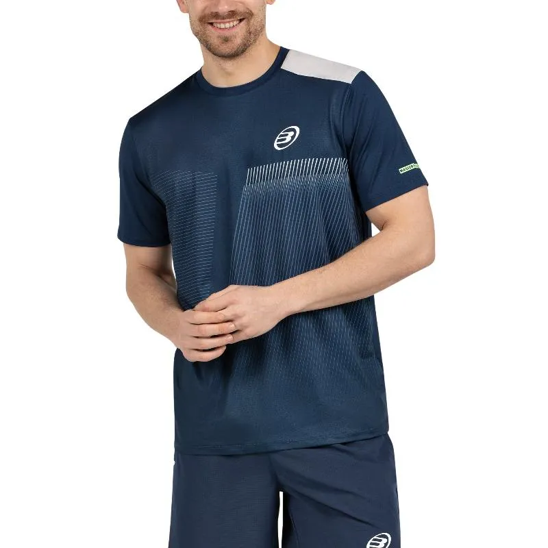 Camiseta Bullpadel Motril Deep Ocean