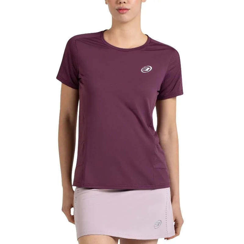Camiseta Bullpadel Omur Ciruela