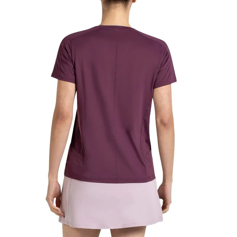 Camiseta Bullpadel Omur Ciruela