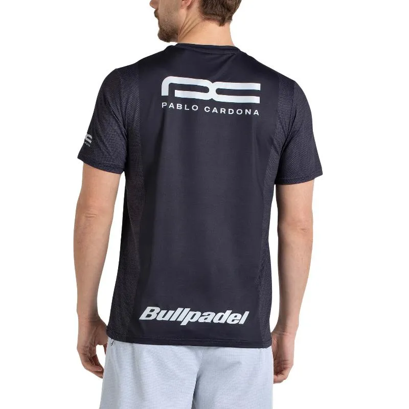 Bullpadel Pablo Cardona 26I Black T-Shirt