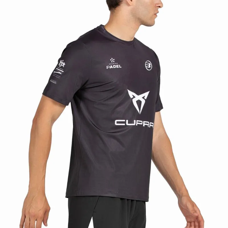 Camiseta Bullpadel Pablo Cardona Premier Padel Lili Azul Marinho