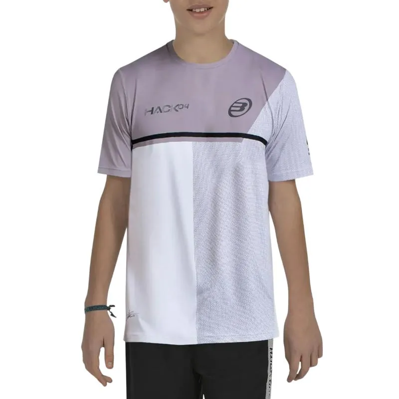Bullpadel Paquito Navarro 26I White Junior T-Shirt