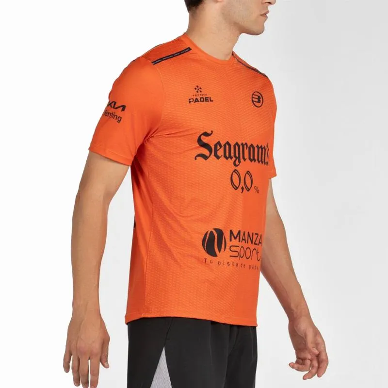 Camiseta Bullpadel Paquito Navarro Premier Padel Mesia Clay