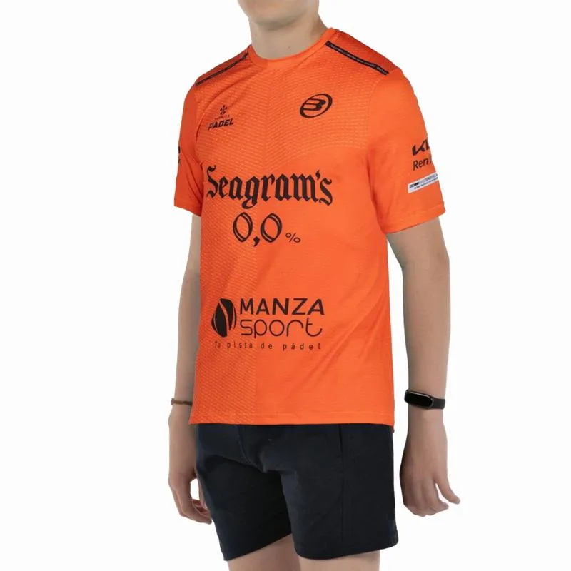 Camiseta Bullpadel Paquito Navarro Premier Padel Mesia Clay Junior
