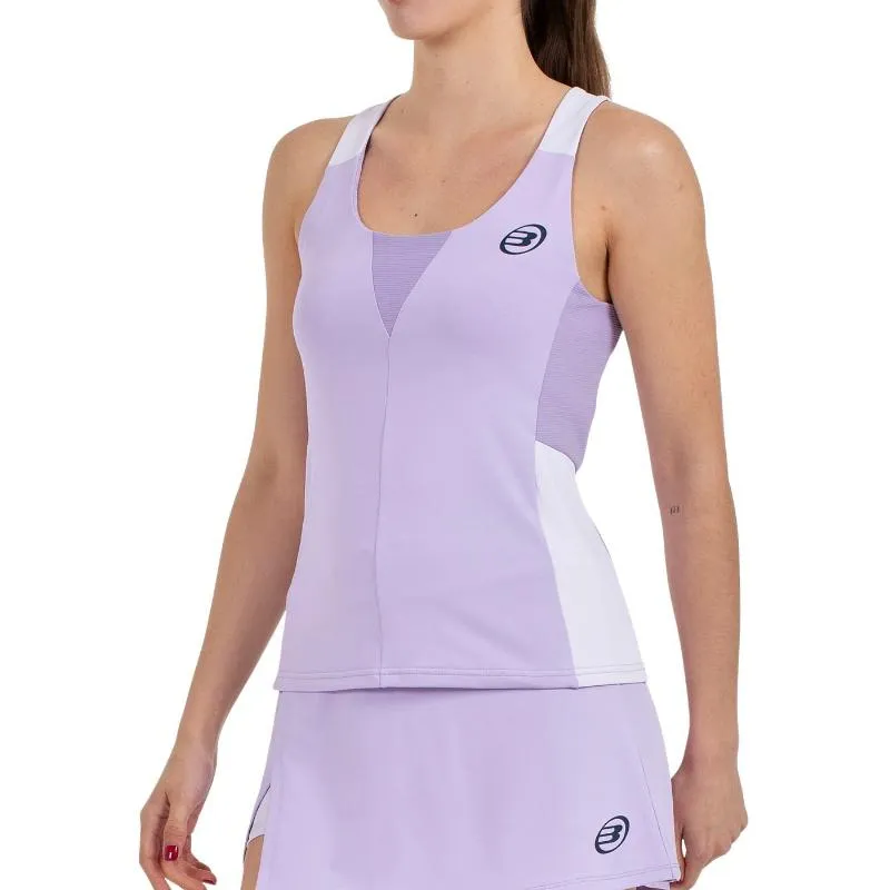 Camiseta roxa Bullpadel Porson