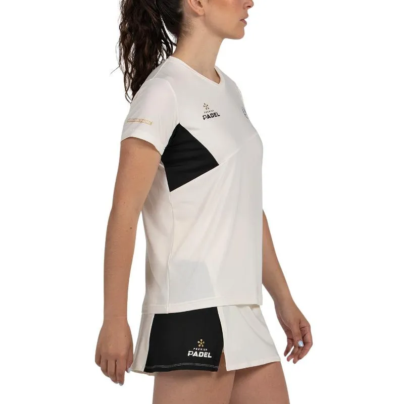 Bullpadel Premier Padel Pampan Ecru camiseta