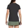 Camiseta Preta Bullpadel Premier Padel Pampan