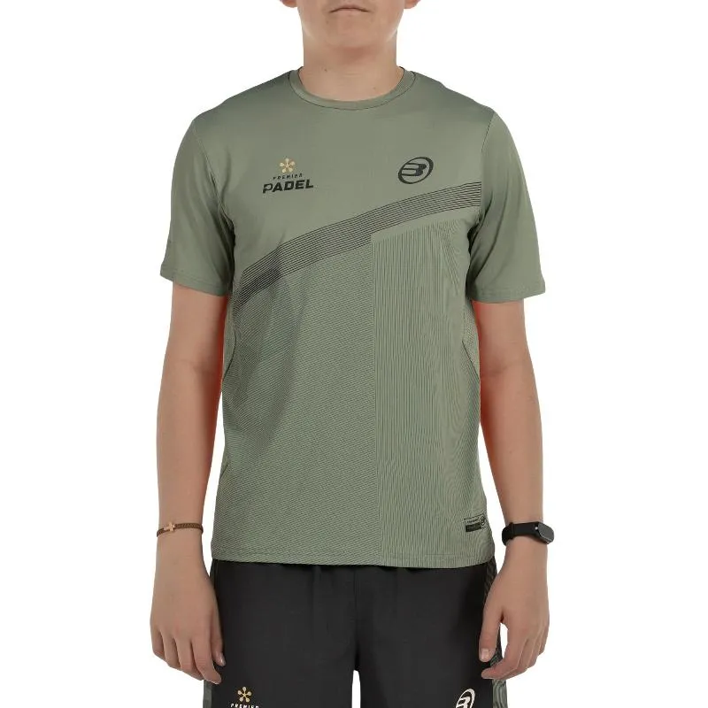Camiseta Bullpadel Premier Padel Ducks Kaki Junior