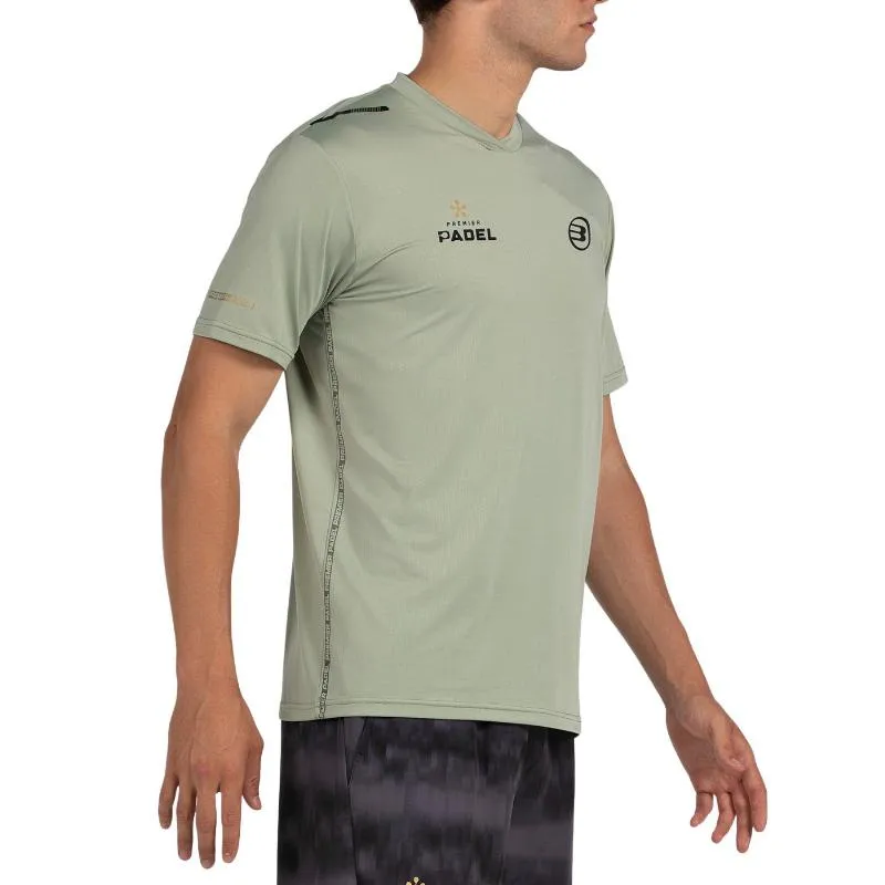 Camiseta Bullpadel Premier Padel Perico Eucalipto
